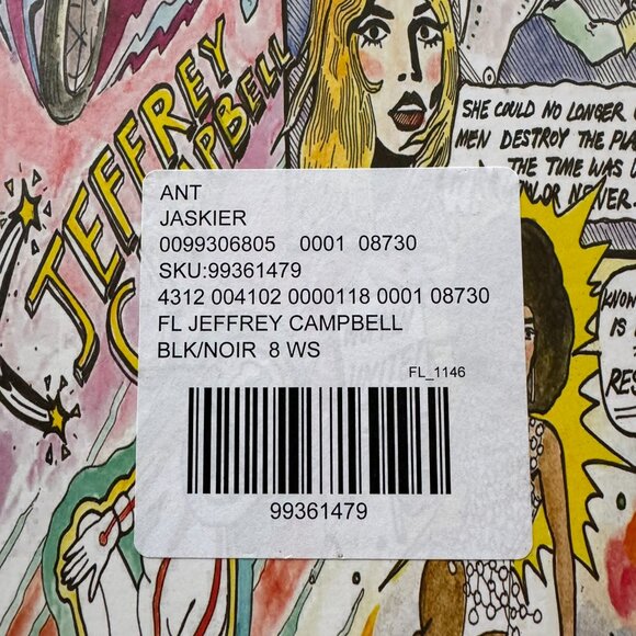 New Jeffrey Campbell Jaskier Lace-up Pointed Flat Mules Red 7 - Picture 13 of 15